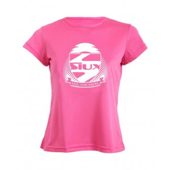 Camiseta Siux Mujer Entrenamiento Fucsia