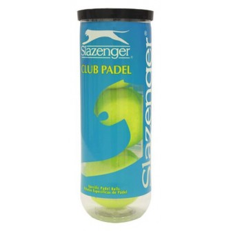Bote 3 Pelotas Slazenger Club Padel
