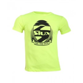 Camiseta Siux Entrenamieno Amarillo Fluor