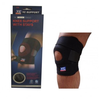 Rodillera Neopreno Con 3 Bandas