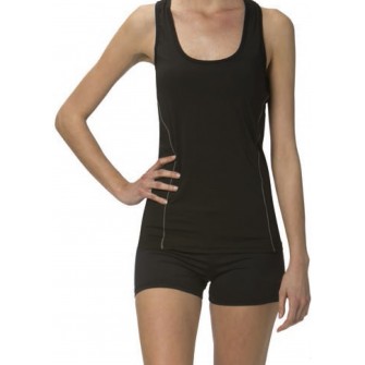 Malla Corta Multisport Negro y Azul