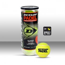 Bote Bolas Dunlop Padel x3